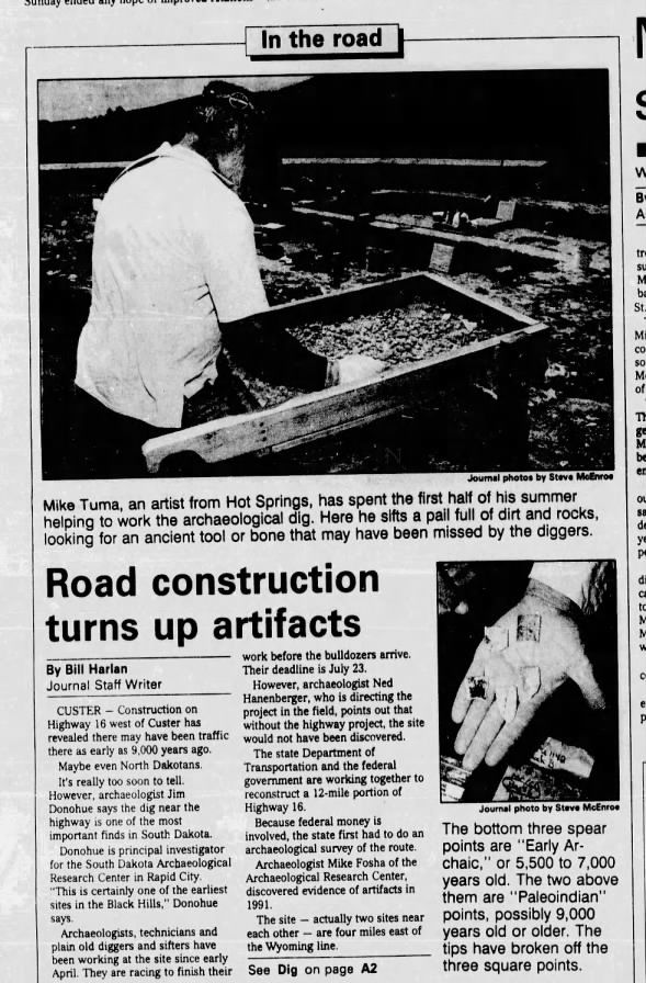 Clipping from Rapid City Journal